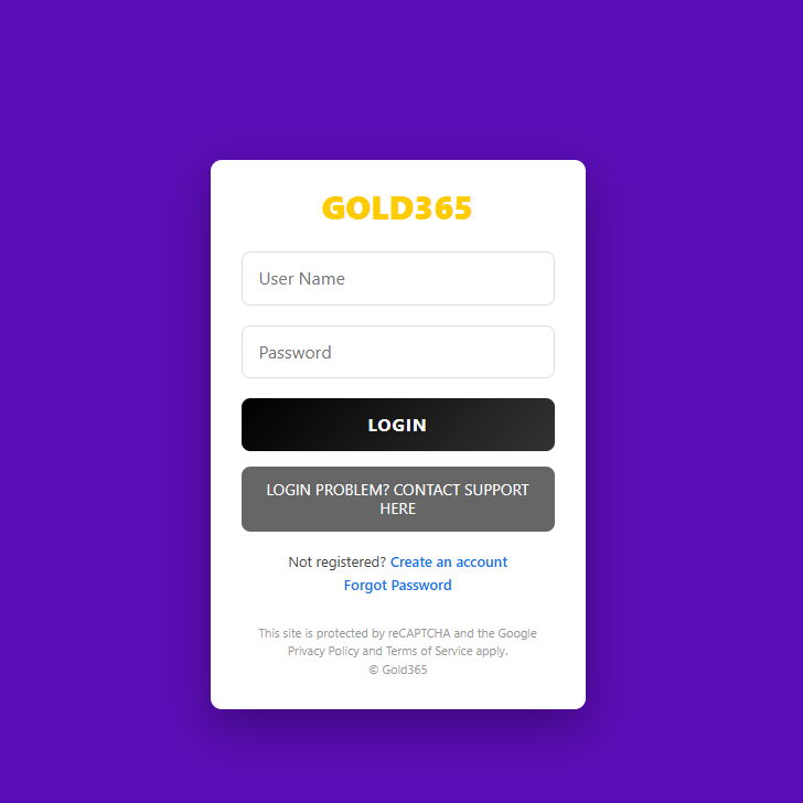 Gold365 Id Login
